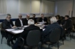 À tarde, a diretoria do Instituto Santé realizou sua reunião mensal e tratou da gestão dos hospitais administrados pela entidade. Foto: Gisele Vizzotto/HRTGB 