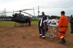 Paciente grávida é transferida de helicóptero para Concórdia